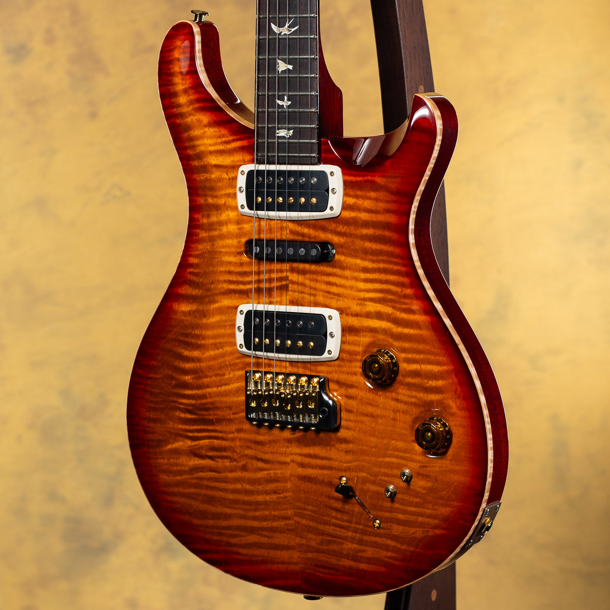 2023 PRS Modern Eagle V Dark Cherry Burst 10 Top