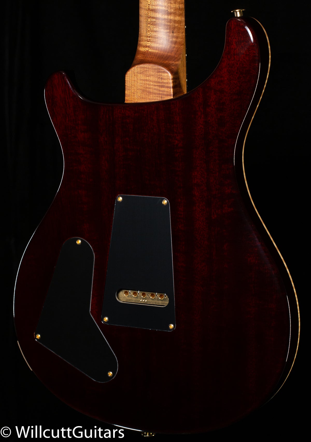 PRS Wood Library Studio Black Gold Burst 10 Top Torrefied Maple Neck (062)