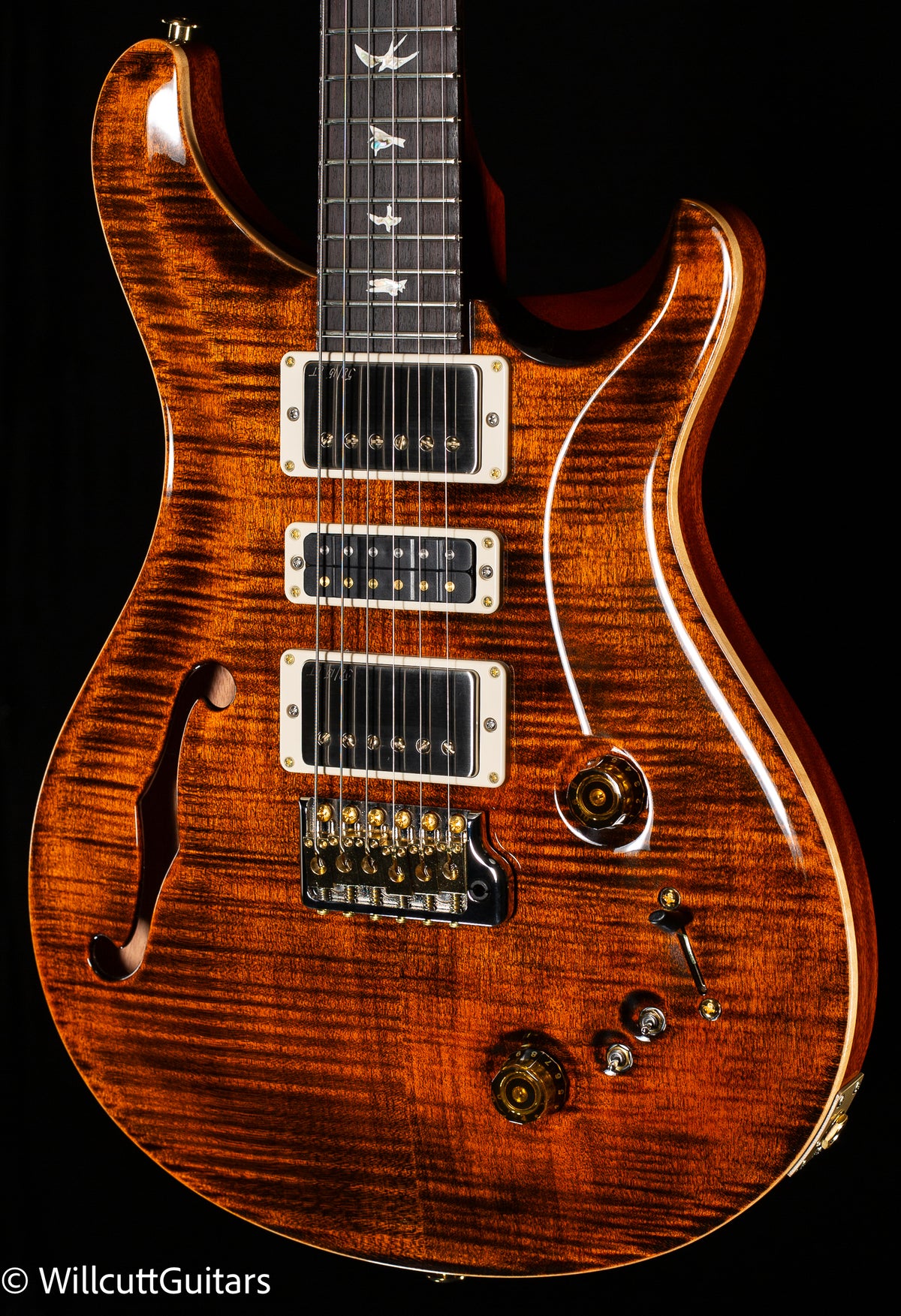 PRS Special Semi-Hollow Orange Tiger 10 Top (293)