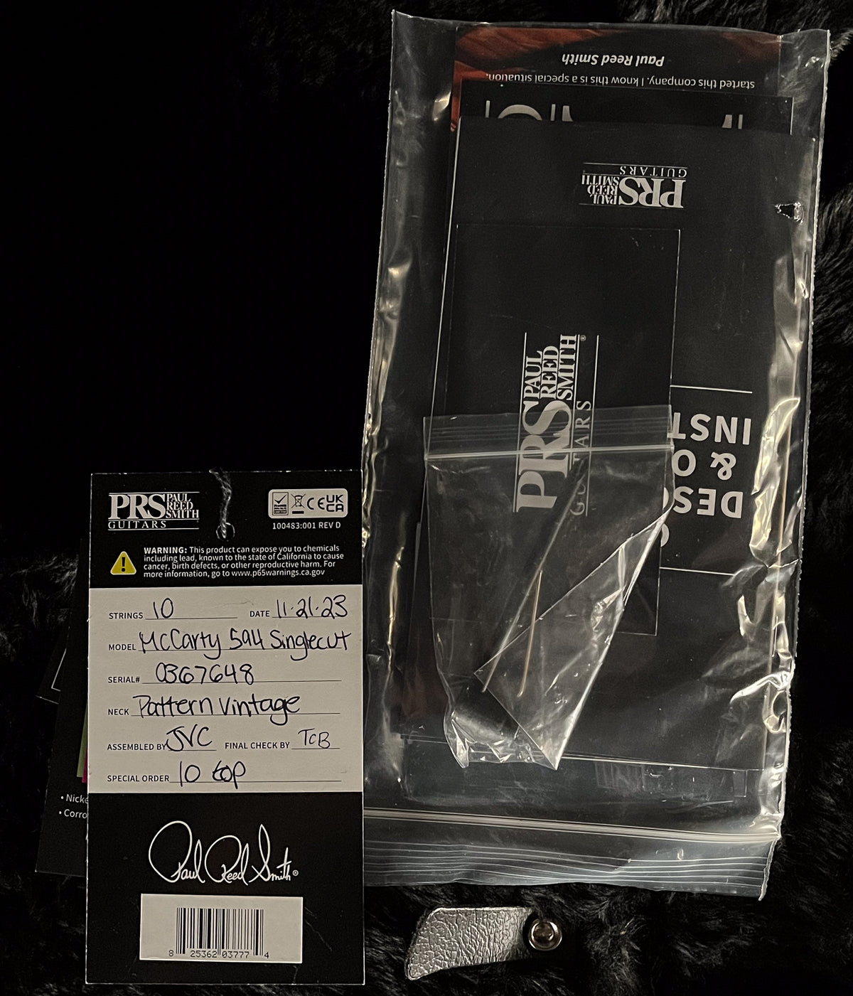 2023 PRS McCarty 594 Singlecut McCarty Sunburst 10 Top