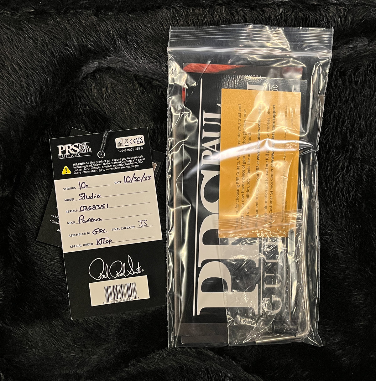 2023 PRS Studio 22  Faded Whale Blue 10 Top (351)