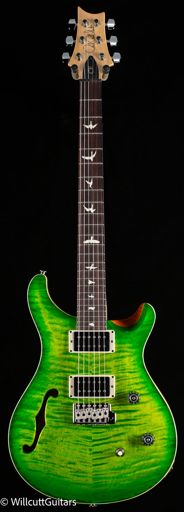 PRS CE 24 Semi Hollow Eriza Verde (618) - Willcutt Guitars