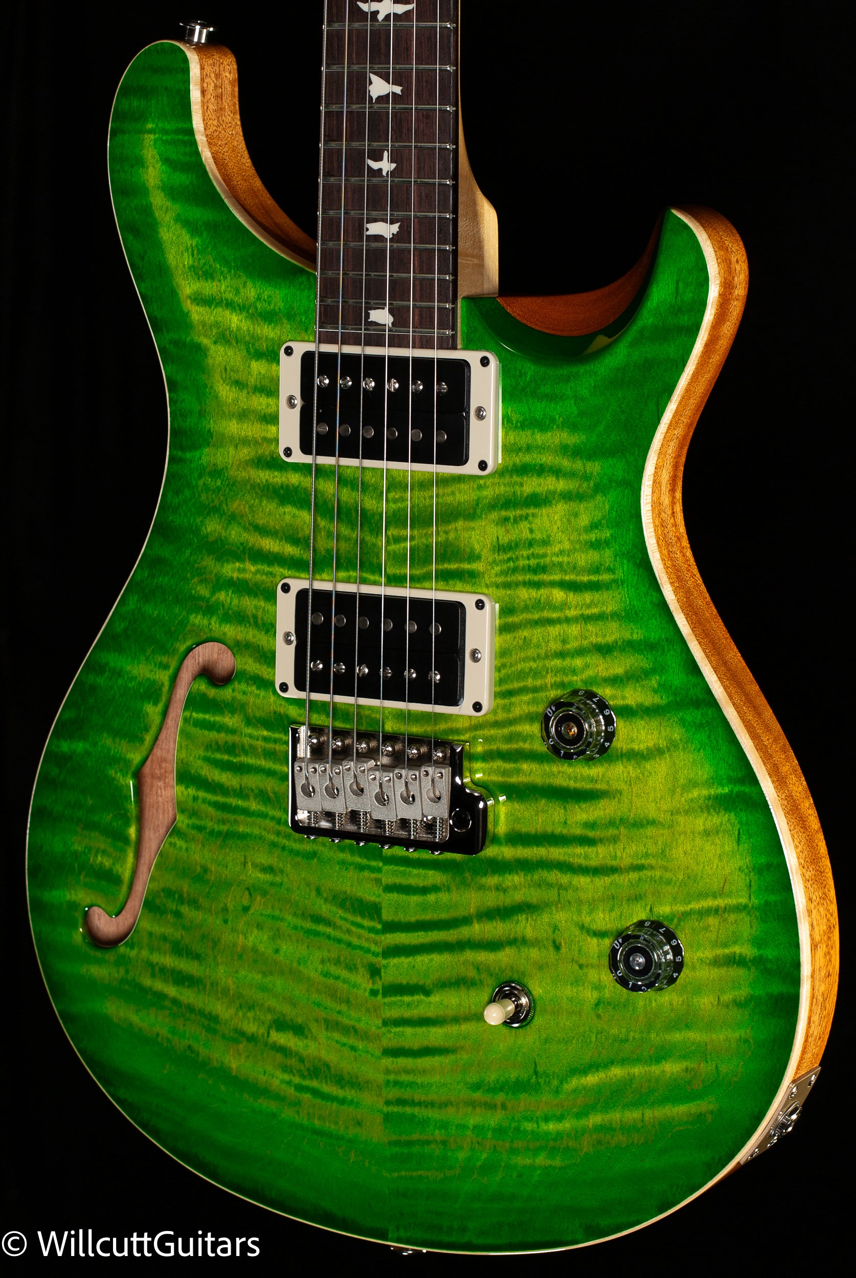 PRS CE24 Semi Hollow Eriza Verde (618) - Willcutt Guitars