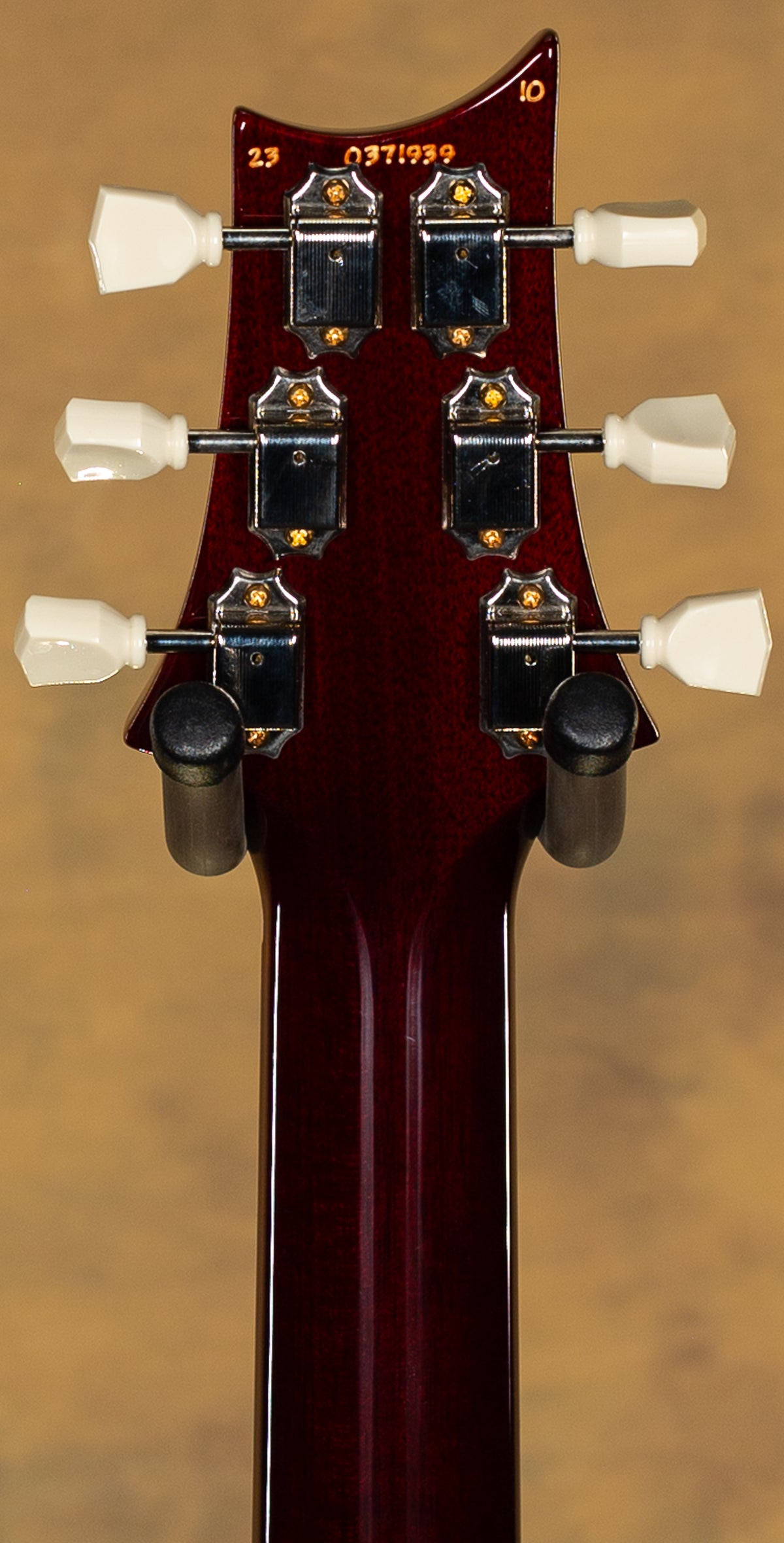 2023 PRS 594 Singlecut Red Tiger 10 Top