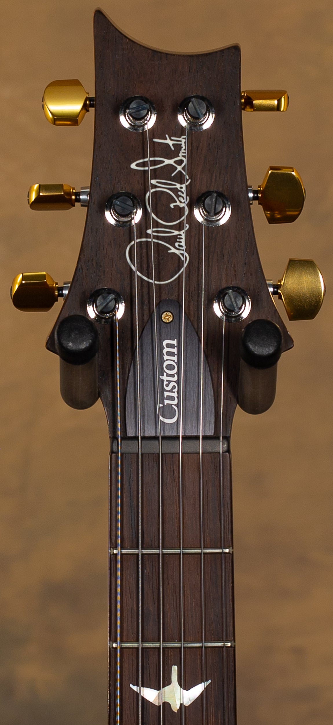 2023 PRS Custom 24 Wood Library 10 Top Quilt Yellow Tiger Brazilian Fingerboard