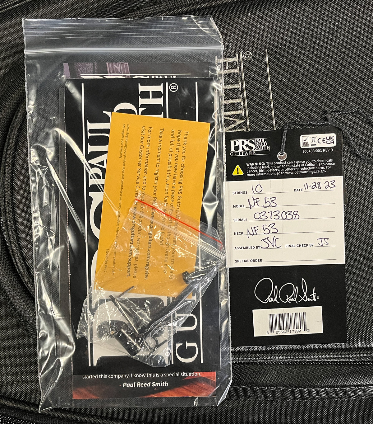 PRS NF 53 Black (038)