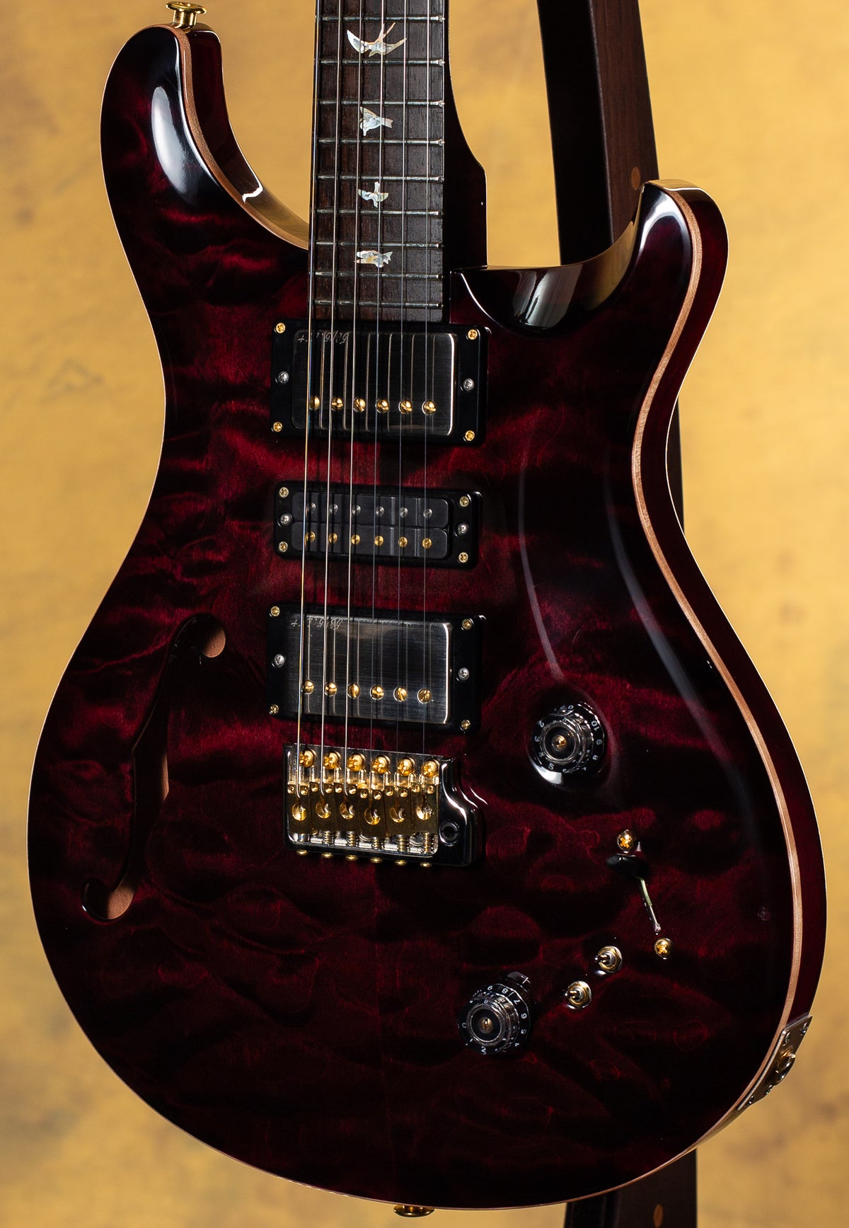 2023 PRS Wood Library Special Semi Hollow 10 Top Brazilian