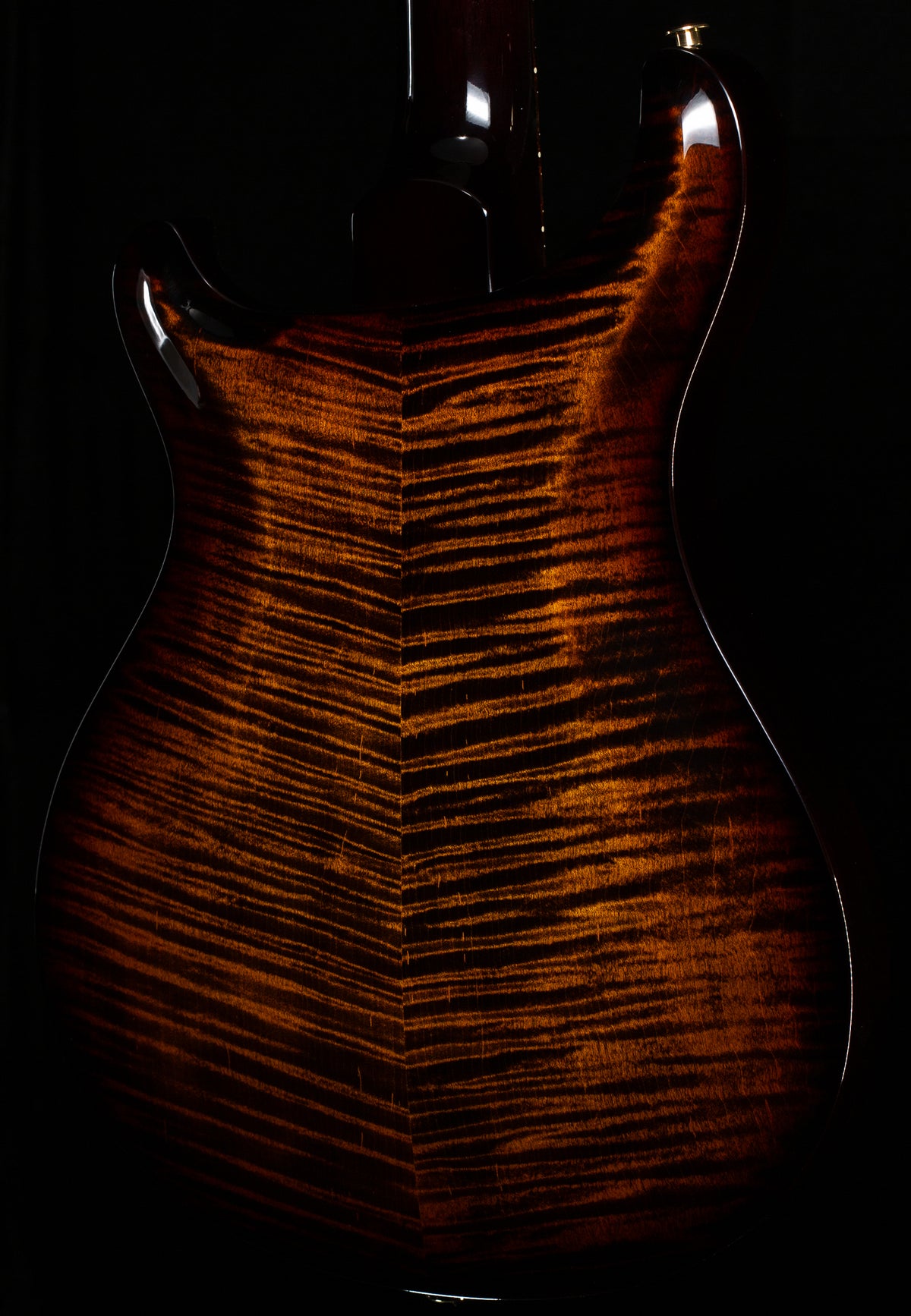 PRS  Hollowbody II Piezo Black Gold Wraparound 10 Top (901)