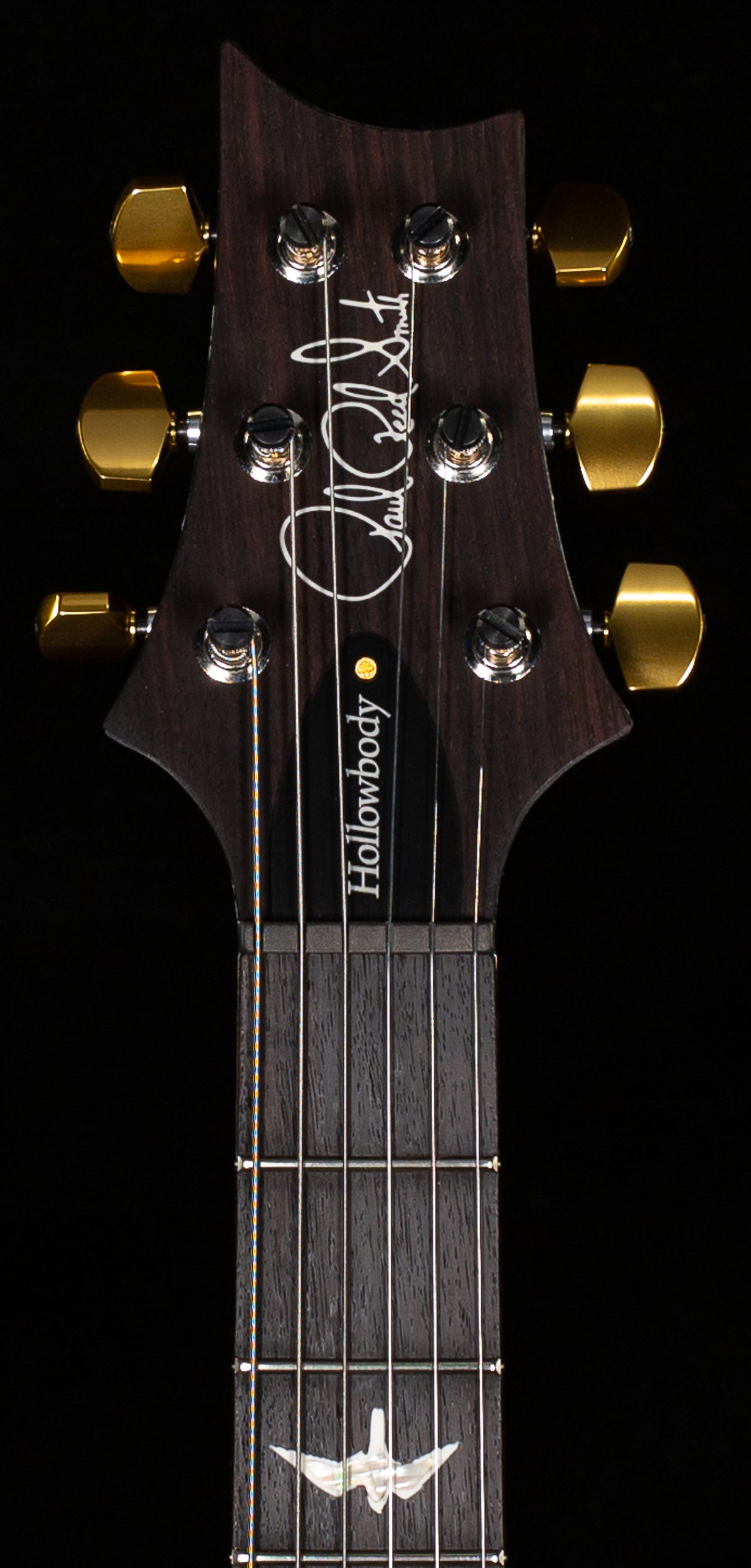 PRS  Hollowbody II Piezo Black Gold Wraparound 10 Top (901)