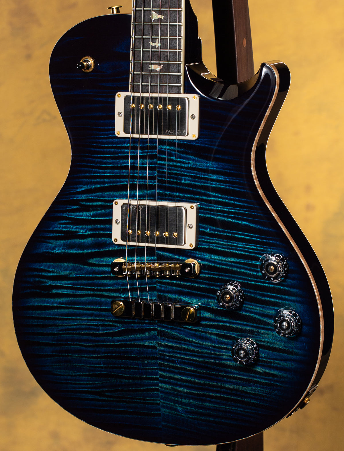 2023 PRS 594 Singlecut Cobalt Blue 10 Top