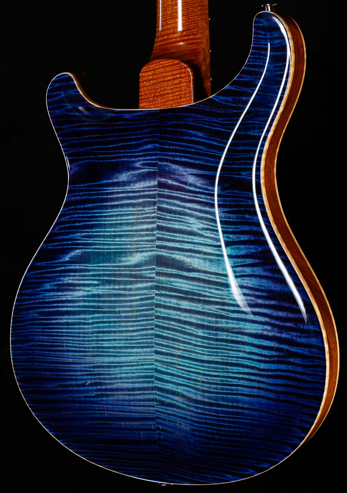 PRS Private Stock 10800 Hollowbody II Piezo Birds of a Feather Aqua Violet Glow (319)