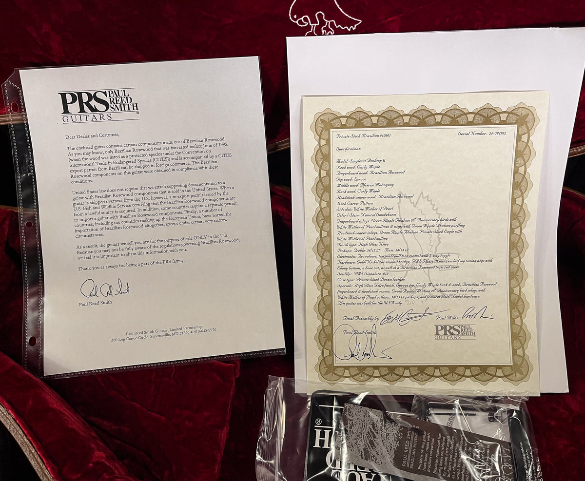 PRS Private Stock 10801 SC Archtop (762)