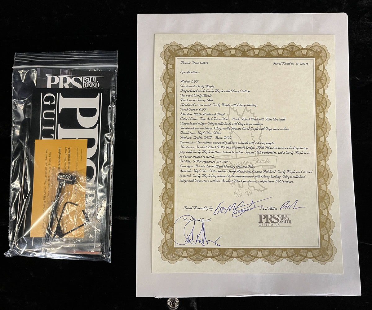 PRS Private Stock 10799 DGT Sub Zero Glow (148)