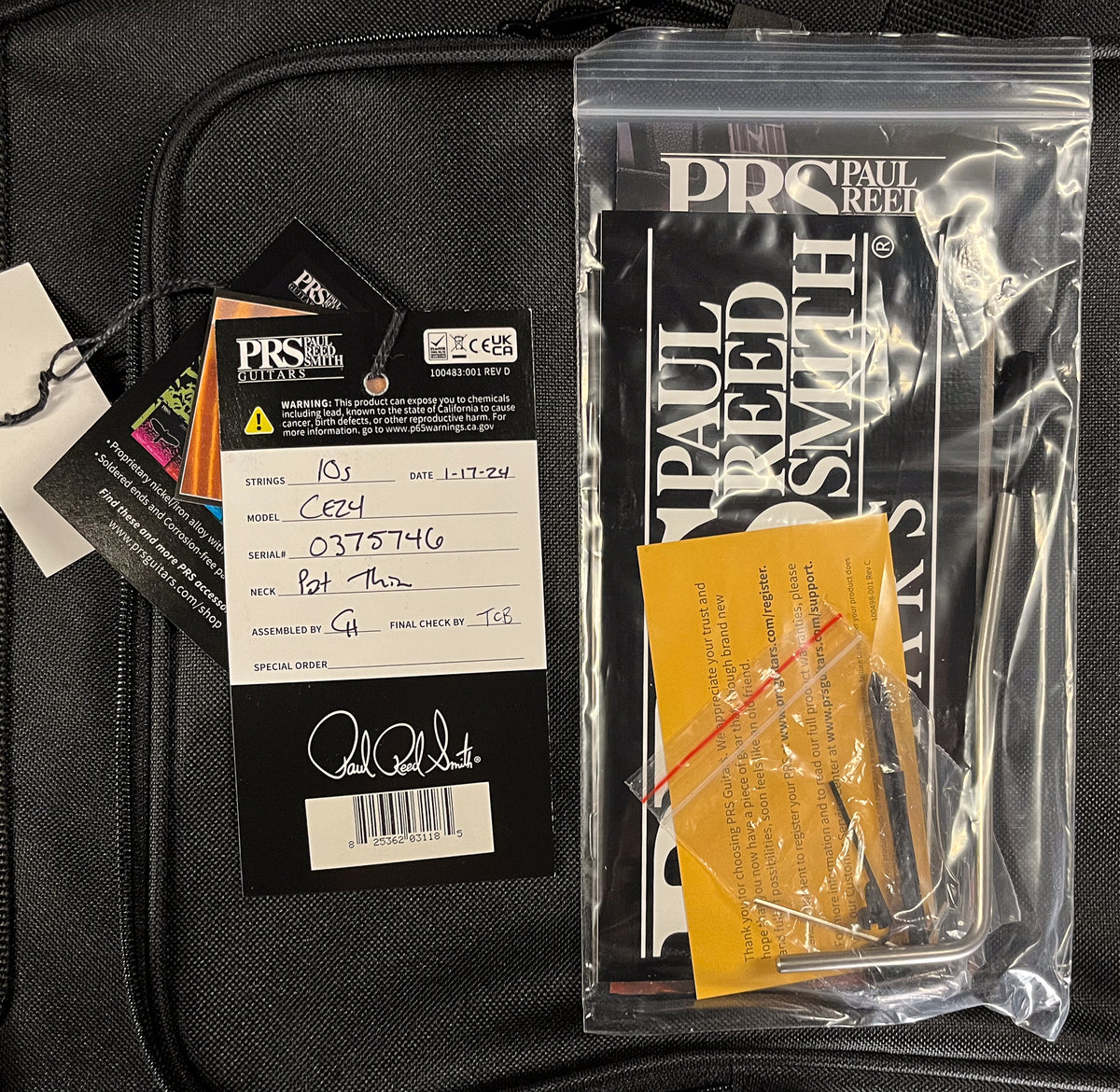 PRS CE 24 Black (746)