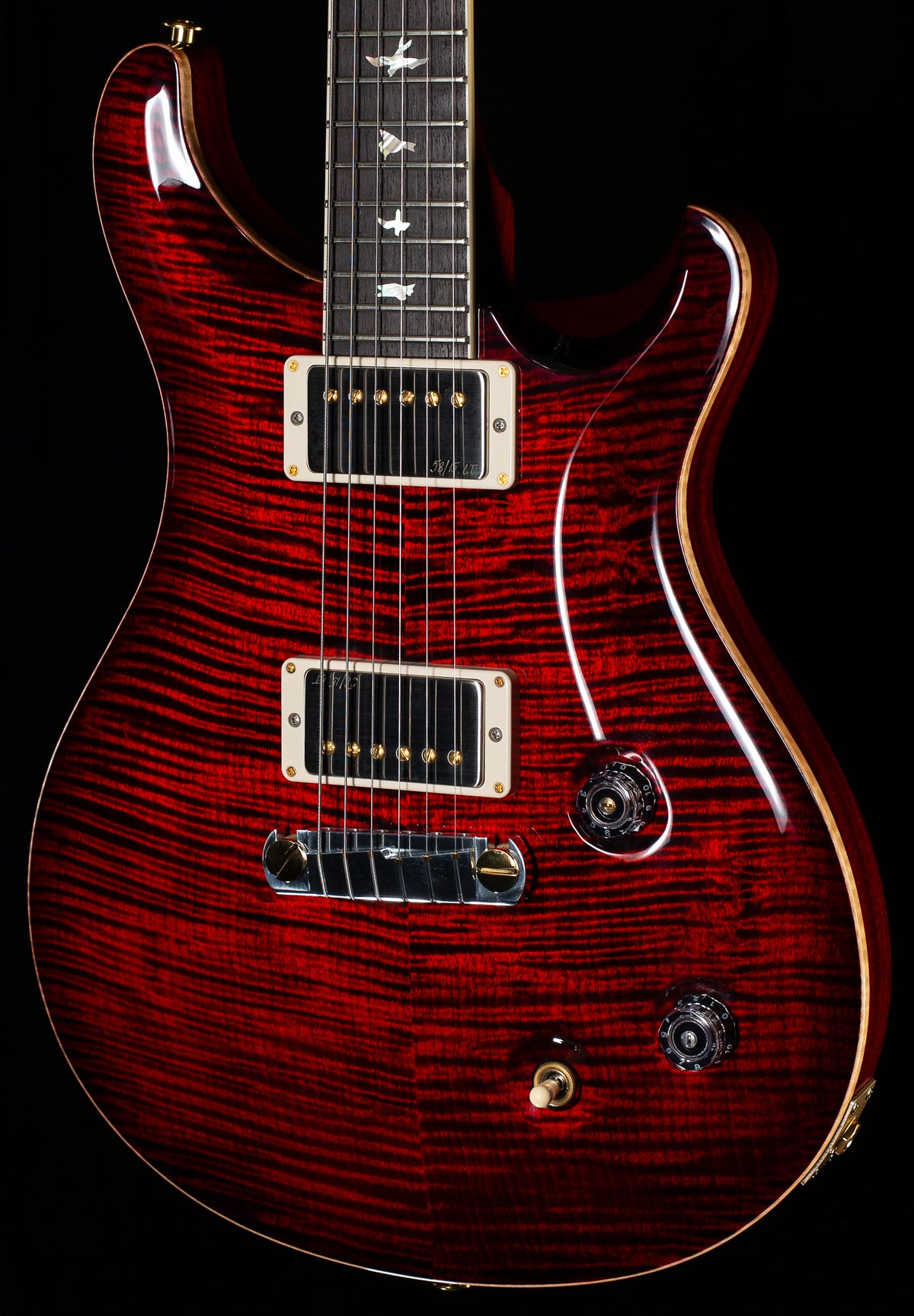 PRS McCarty Fire Red Burst 10 Top (836)