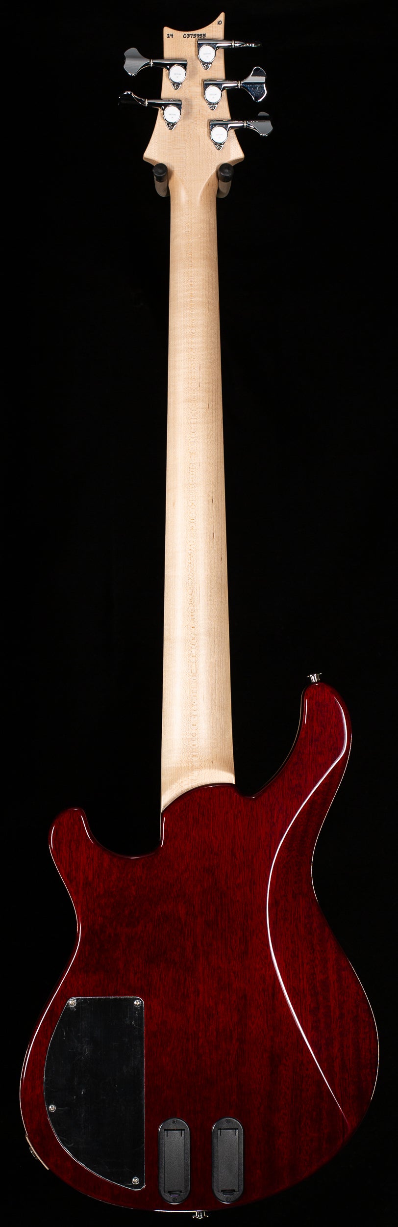 PRS Grainger 5 String Bass Fire Red Burst 10 Top (955)