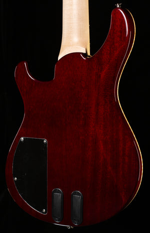 PRS Grainger 5 String Bass Fire Red Burst 10 Top (955)