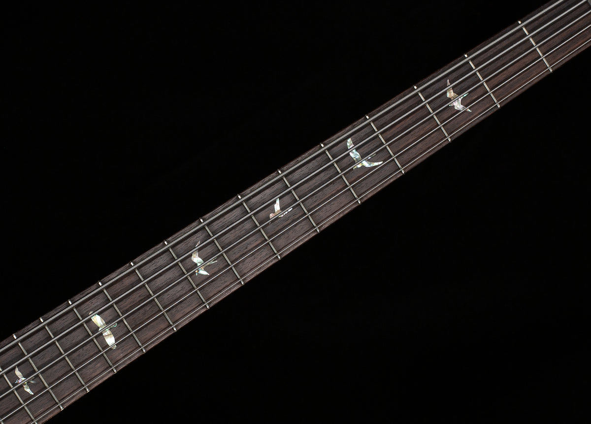 PRS Grainger 5 String Bass Fire Red Burst 10 Top (955)
