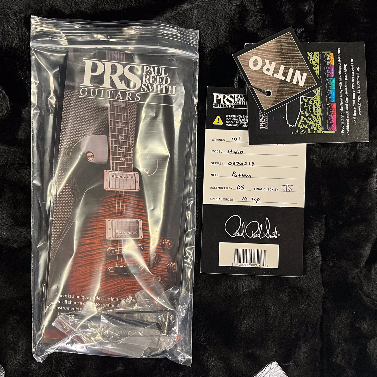 2023 PRS Studio 22 Cobalt Blue 10 Top (218)