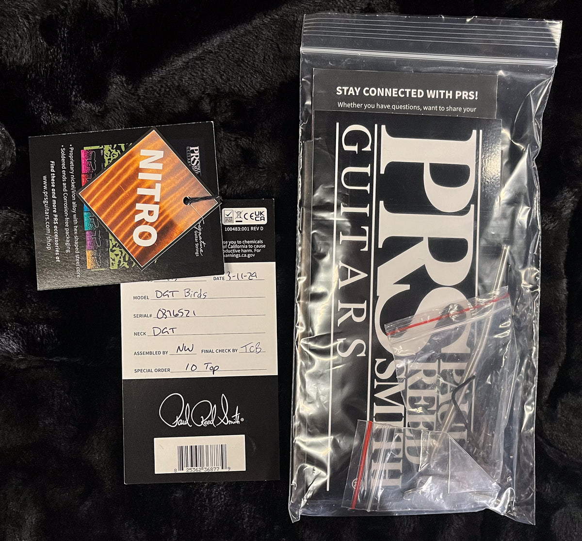 PRS DGT Orange Tiger 10 top (521)