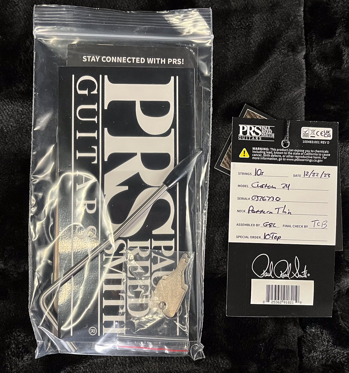 PRS Custom 24 Faded Whale Blue 10 Top (730)