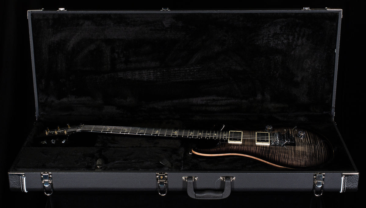 PRS Custom 24 Floyd, Flame Maple 10 top Charcoal Burst (943)