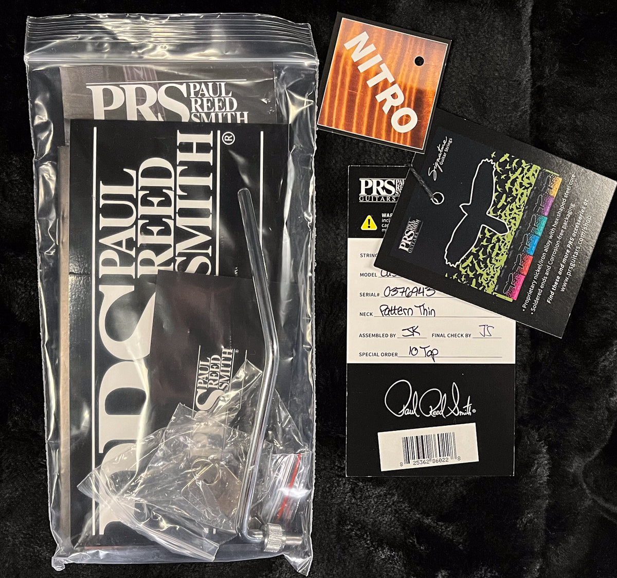 PRS Custom 24 Floyd, Flame Maple 10 top Charcoal Burst (943)