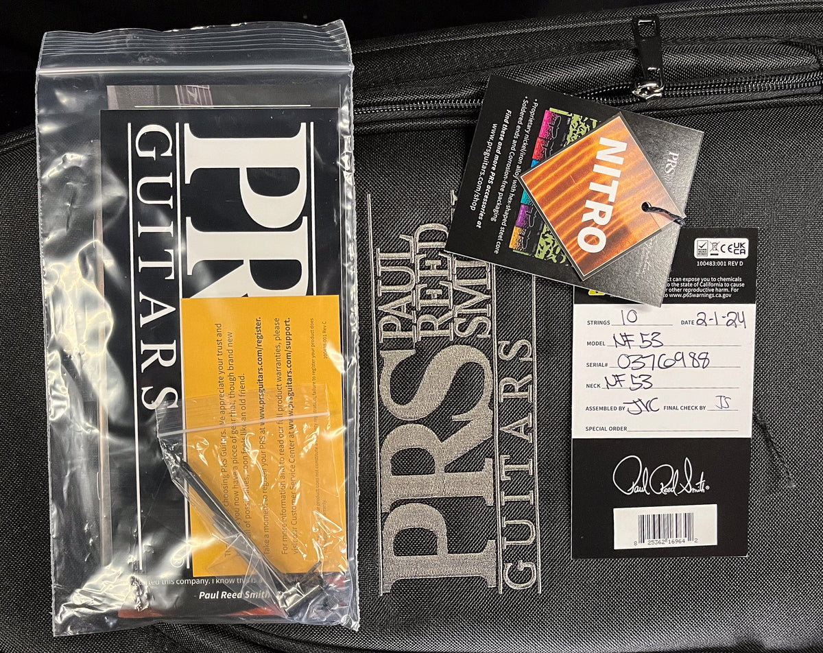 PRS NF 53 Black Doghair (988)