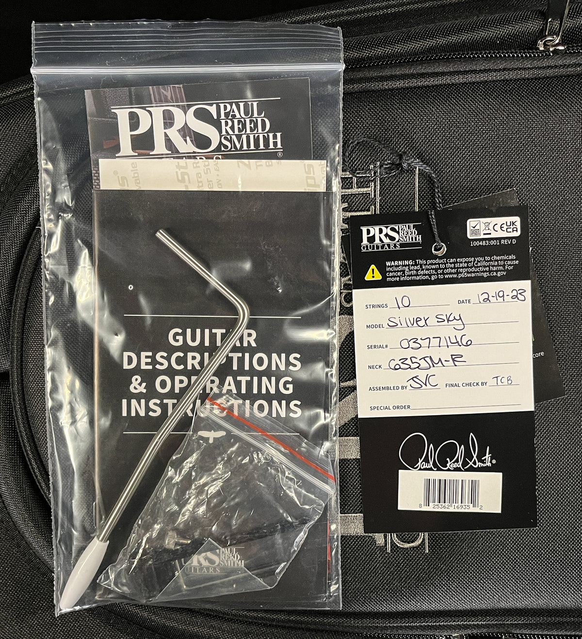 PRS John Mayer Silver Sky Frost Rosewood (146)