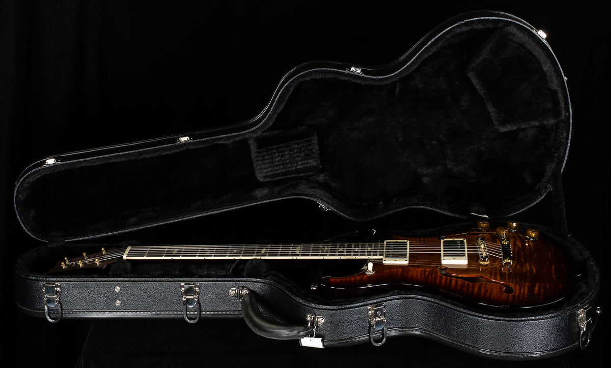 PRS McCarty 594 Hollowbody II Black Gold Wraparound Burst (283)