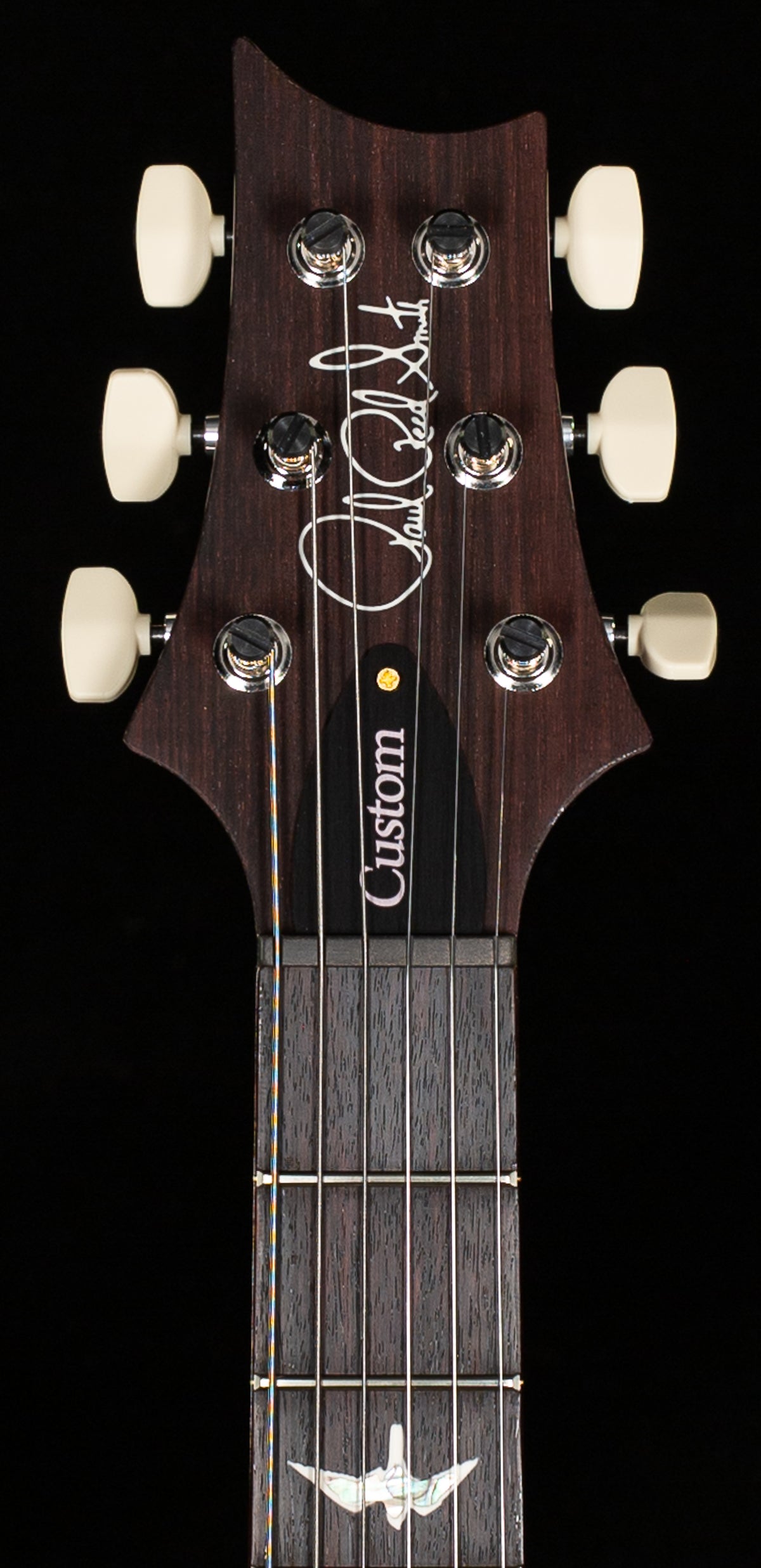 PRS Custom 24 Dark Cherry Sunburst 10 Top (957)