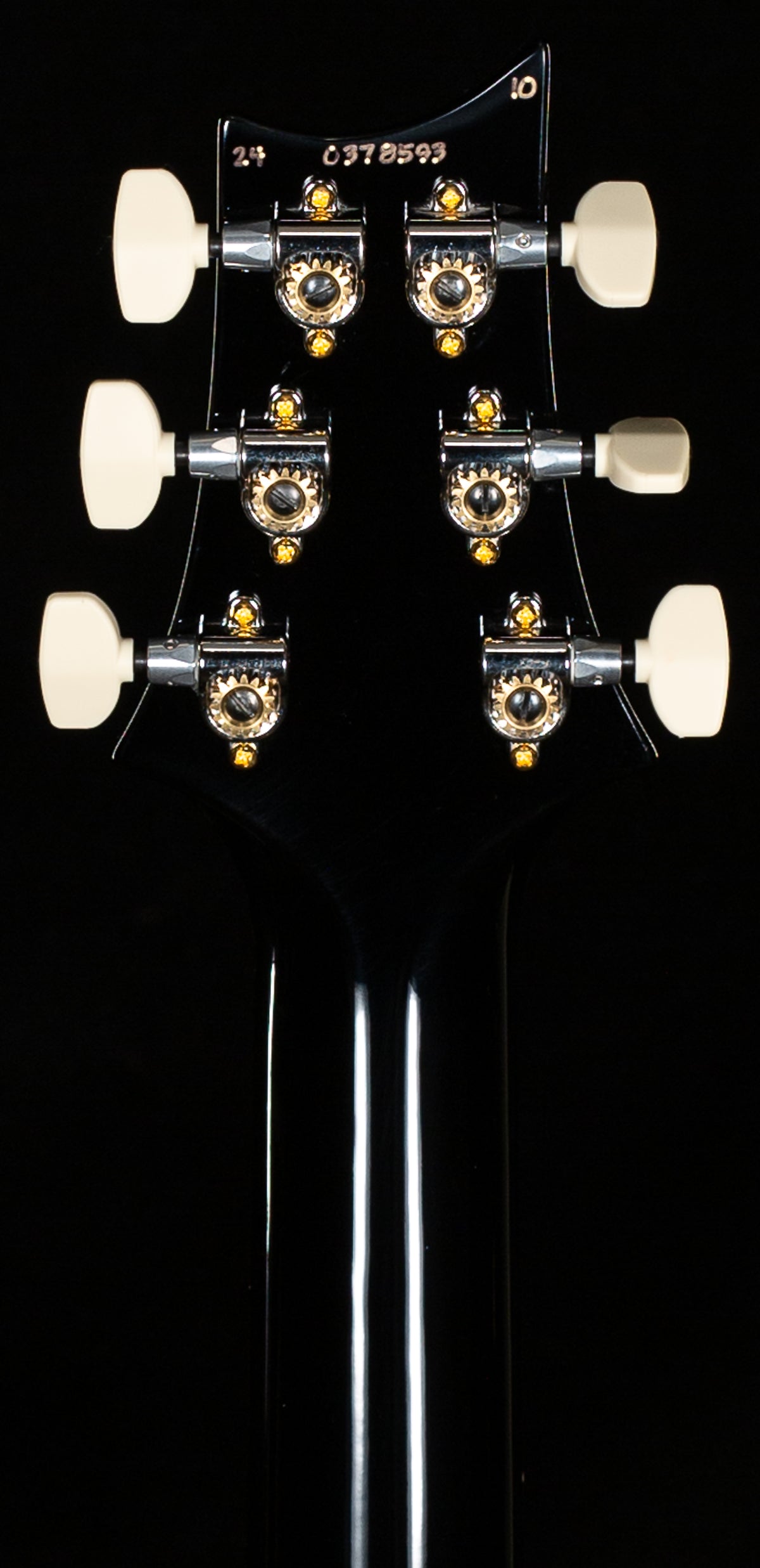 PRS Custom 24 Charcoal Burst 10 Top (593)