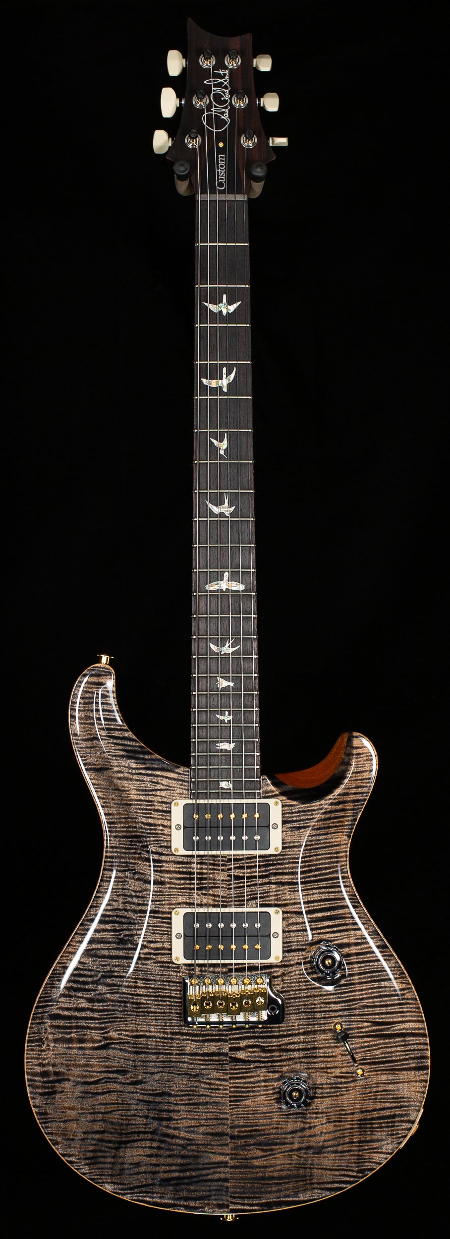 PRS Custom 24 Charcoal 10 Top (595) - Willcutt Guitars
