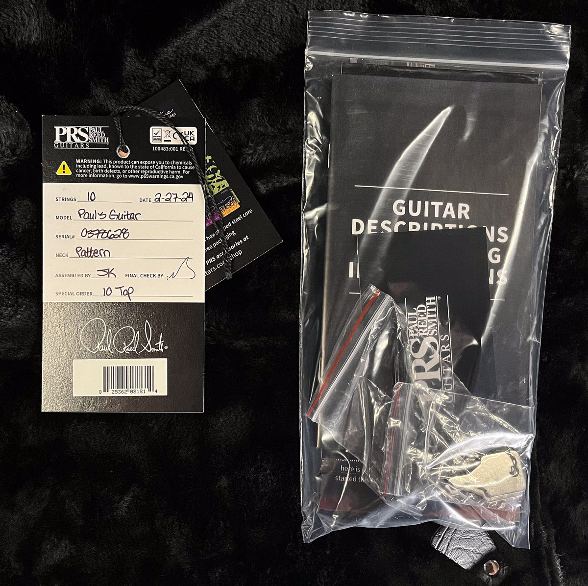 PRS Paul&#39;s Guitar McCarty Sunburst 10 Top (628)