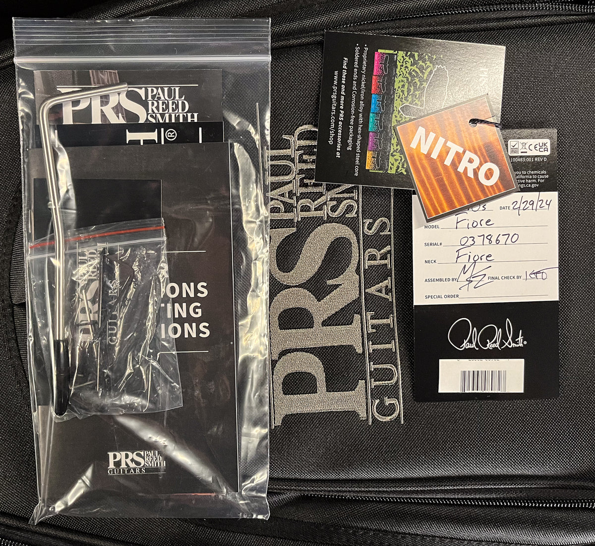 PRS Fiore Black Iris (670)