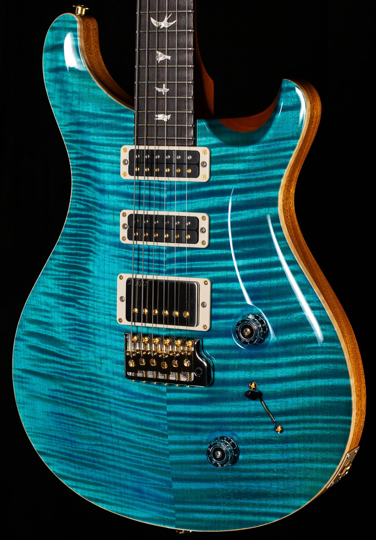 PRS Studio 22 Carroll Blue 10 top (018) - Willcutt Guitars