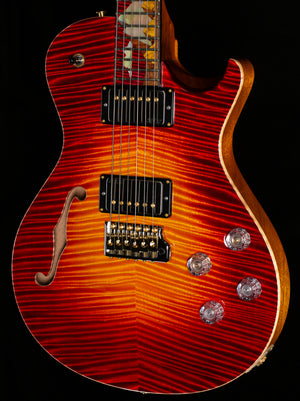 PRS Private Stock 11020 McCarty 594 Singlecut Semi-Hollow Trem Dragon's Breathe Glow Pyramid Inlay(153)