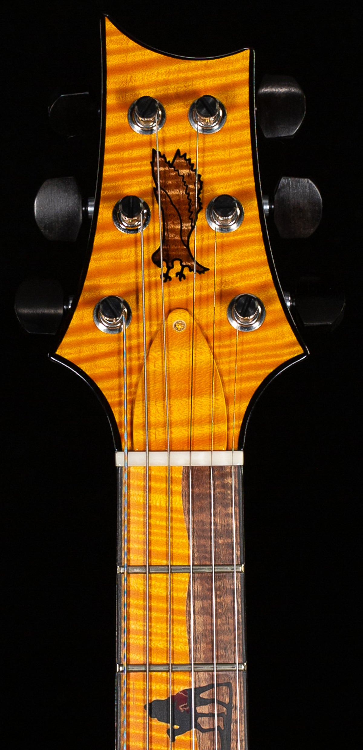 PRS Private Stock 11020 McCarty 594 Singlecut Semi-Hollow Trem Dragon&#39;s Breathe Glow Pyramid Inlay(153)