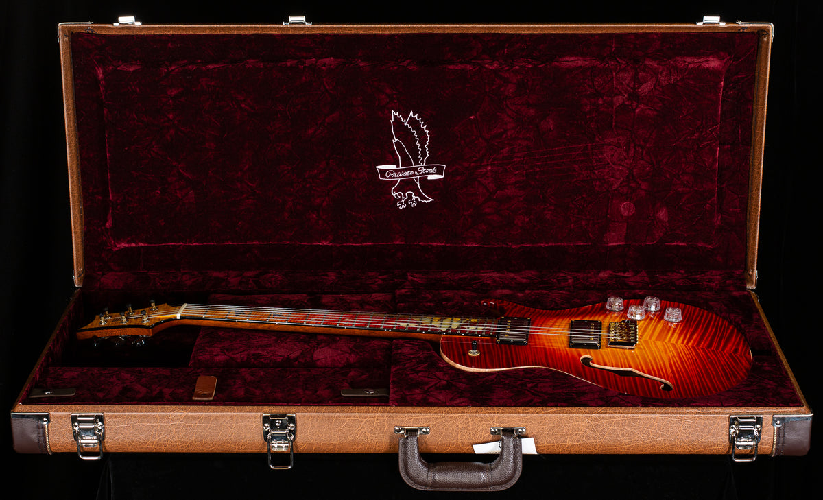 PRS Private Stock 11020 McCarty 594 Singlecut Semi-Hollow Trem Dragon&#39;s Breathe Glow Pyramid Inlay(153)