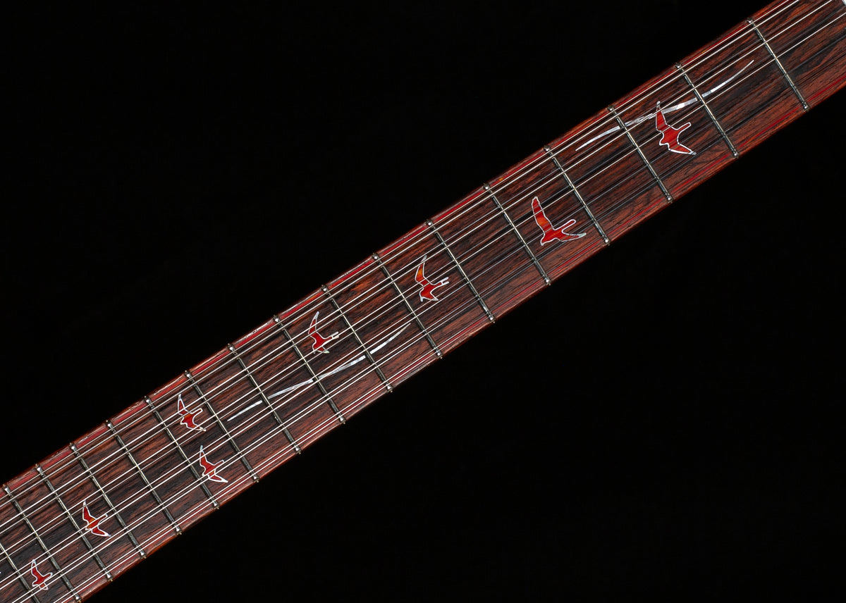 PRS Private Stock 11010 Custom 22 12 String Semi-Hollow Blood Orange Glow (886)