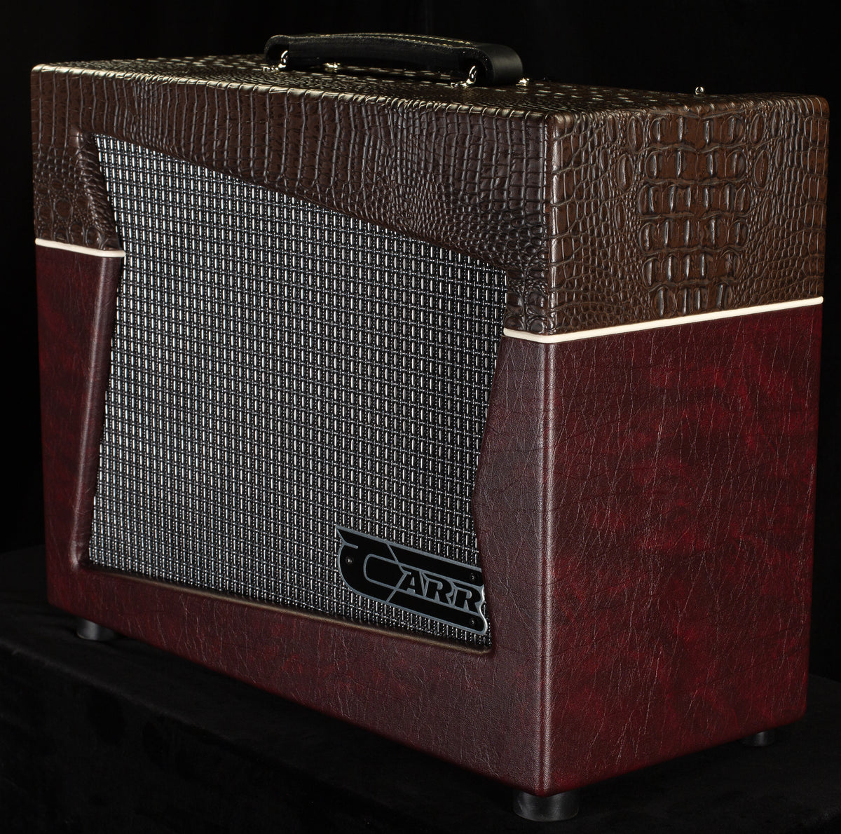 Carr Skylark Special  112 Combo Brown Gator/Wine