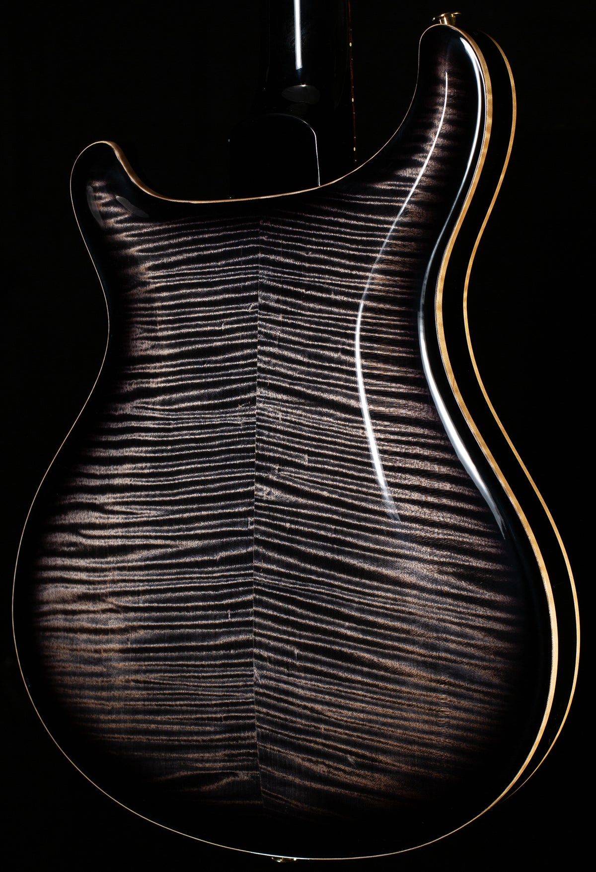 PRS Hollowbody II Piezo Charcoal Burst 10 Top (424)