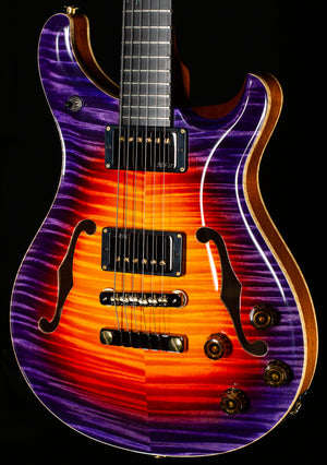 PRS Private Stock 11011 McCarty 594 Hollowbody II Indian Ocean Sunset Glow Chesapeake Bay Inlay (451)