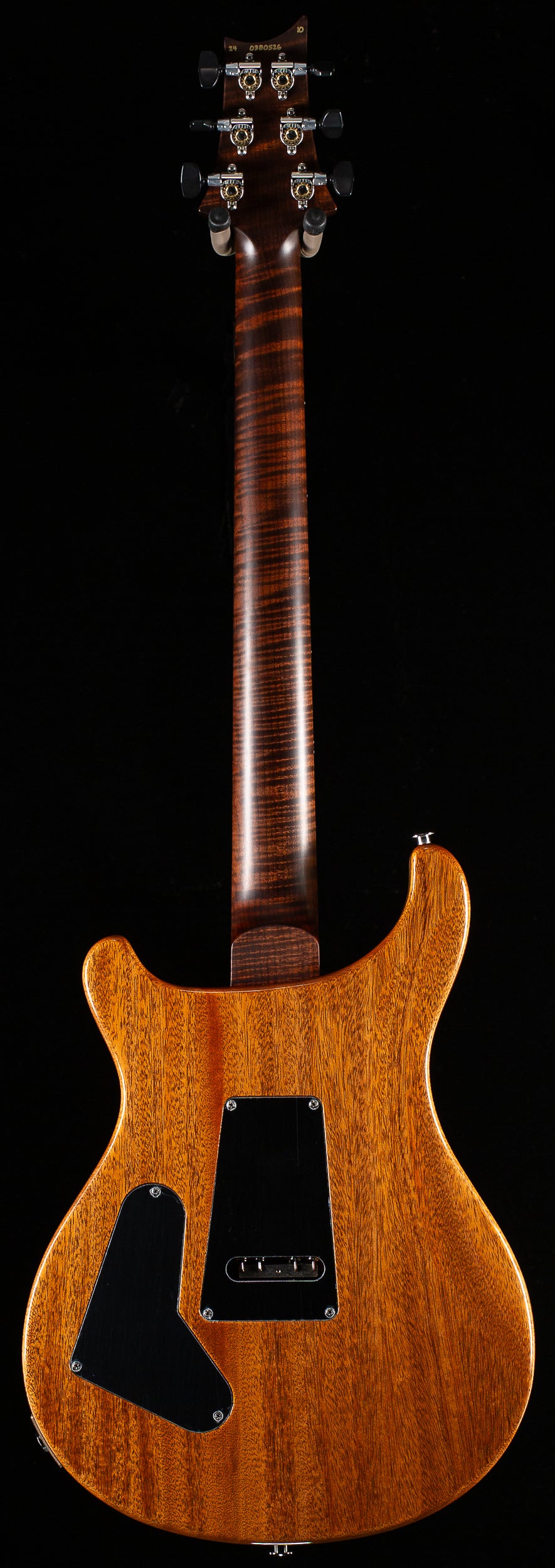 PRS Wood Library Custom 24 Floyd Grey Black Fade 10 Top Torrefied Maple Neck (526)