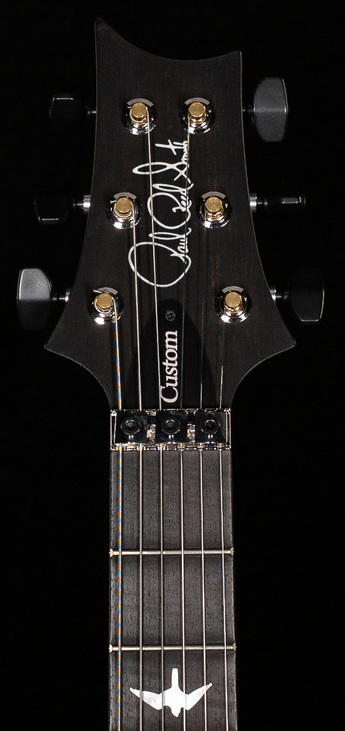 PRS Wood Library Custom 24 Floyd Grey Black Fade 10 Top Torrefied Maple Neck (526)