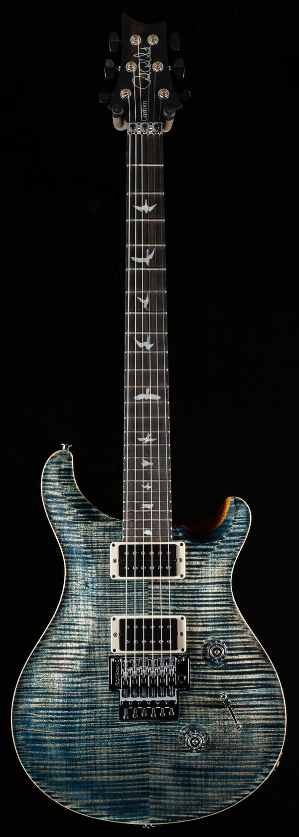PRS Wood Library Custom 24 Floyd Faded Whale Blue 10 Top