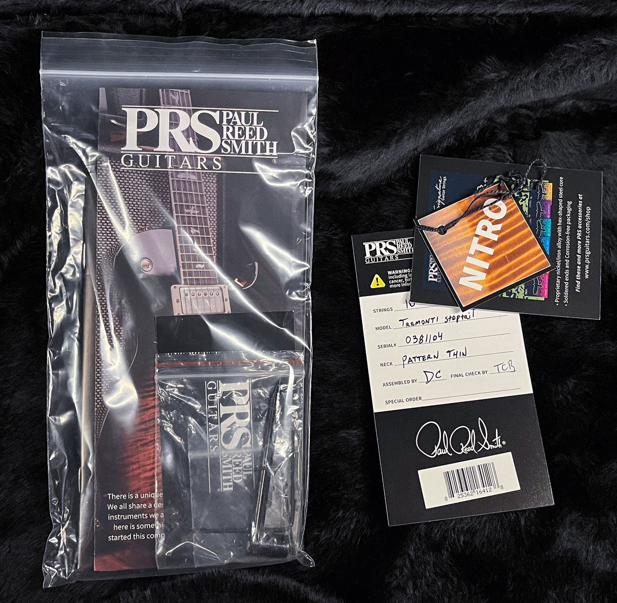 PRS Tremonti Signature 10 top Carroll Blue (104)