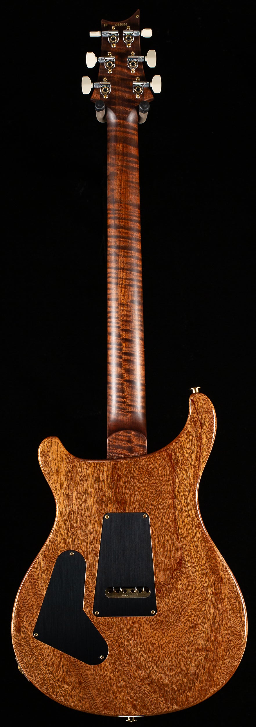 PRS Wood Library Custom 24 River Blue 10 Top Torrefied Maple Neck (161)