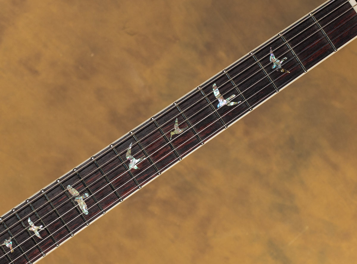 2024 PRS Wood Library McCarty 594 Faded Blue Jean Smokeburst 10 Top