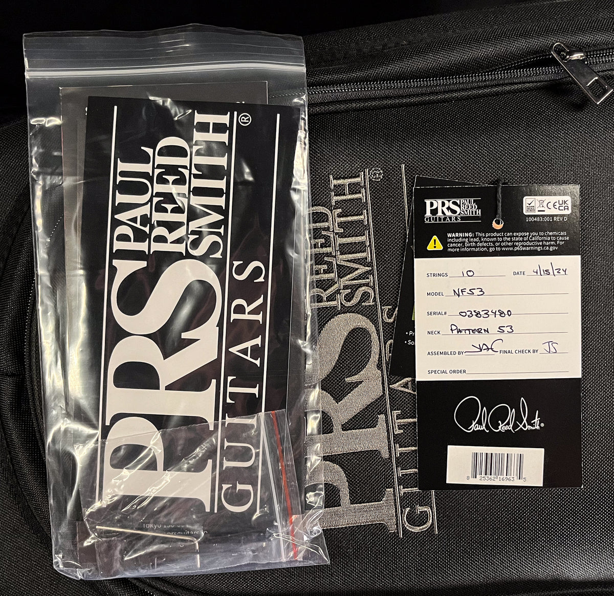 PRS NF 53 White Doghair (480)